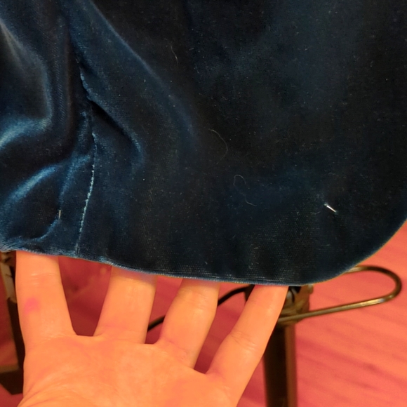 80s Nu Mode Velvet Dress - Picture 3 of 6